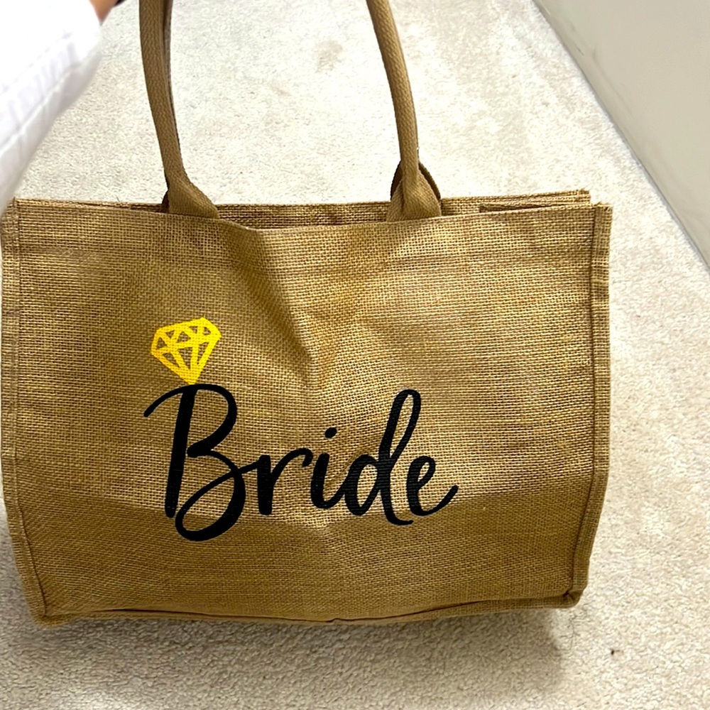 Large Bride beach tote